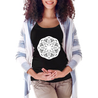 Mandala Magic Circle 07 Maternity Scoop Neck T-shirt | Artistshot