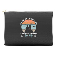 Father And Son Fishing Partners For Life Dad Son Fishing Premium Accessory Pouches | Artistshot