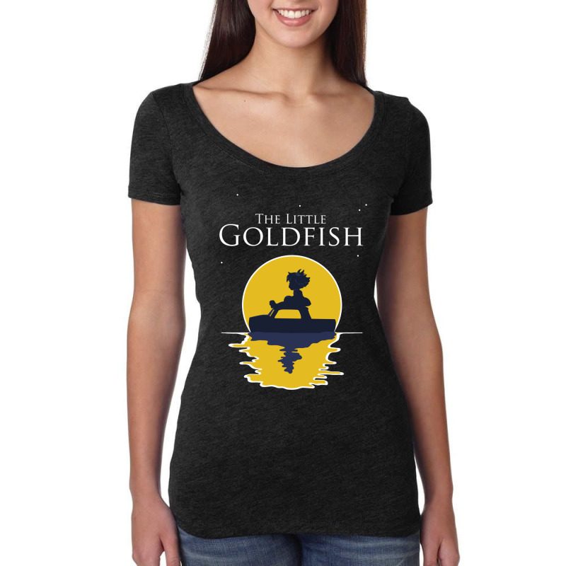 The Little Goldfish Essential Women's Triblend Scoop T-shirt by AYESHAJOHNSON | Artistshot