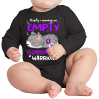 Mostly Running On Empty Leiomyosarcoma Warrior-rhkcd Long Sleeve Baby Bodysuit | Artistshot