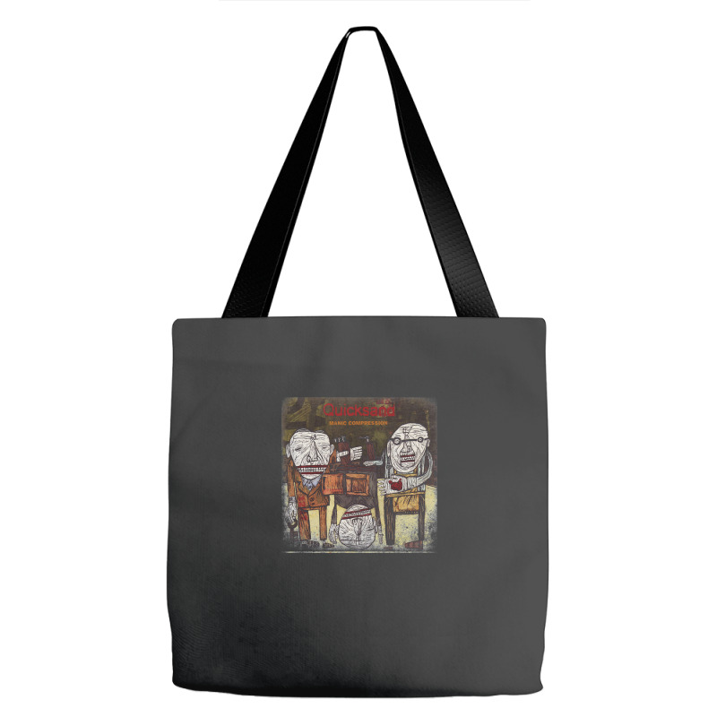 Quicksand Manic Compression 1 Tote Bags | Artistshot