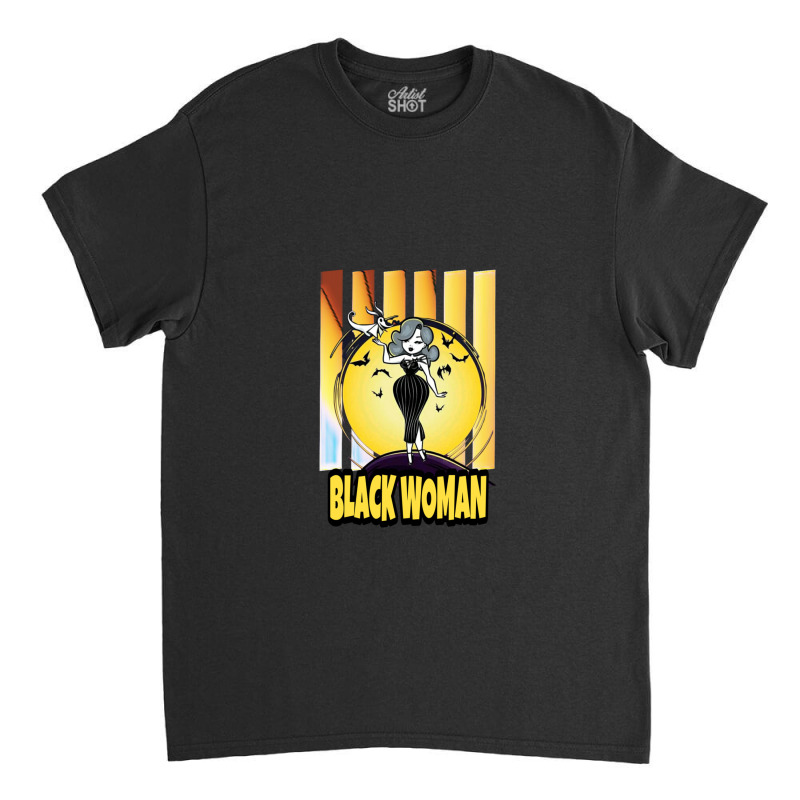 Black Woman Classic T-shirt by TonyTester | Artistshot