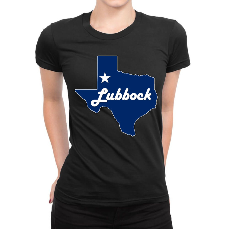 Lubbock Texas Lone Star State Ladies Fitted T-Shirt by HoraceMcgloin | Artistshot