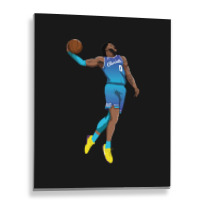 Miles Bridges Dunk Metal Print Vertical | Artistshot