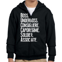 The Order Of This Thing Of Ours 2 - A Mulberry Mobsters Youth Zipper Hoodie | Artistshot