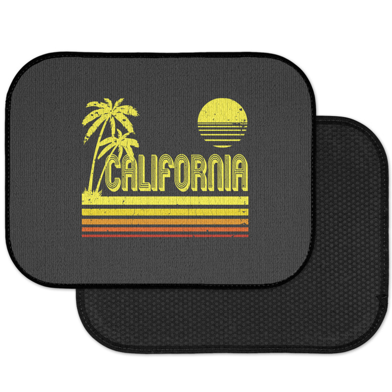 Vintage California (distressed Look) (2) Rear Car Mat | Artistshot