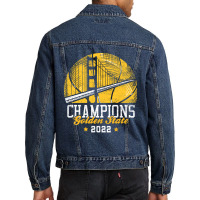 Champions 2022 Golden State Basketball Men Women Warriors Men Denim Jacket | Artistshot