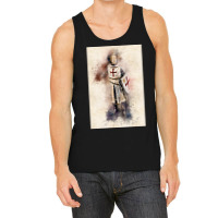 Knights Templar Warrior The Crusader Watercolor Historic Fine Art Tank Top | Artistshot