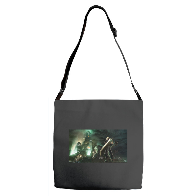 Final Fantasy 7 Cloud Adjustable Strap Totes | Artistshot