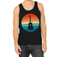 Vintage Retro Acoustic Guitar Tank Top | Artistshot