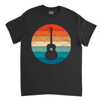 Vintage Retro Acoustic Guitar Classic T-shirt | Artistshot