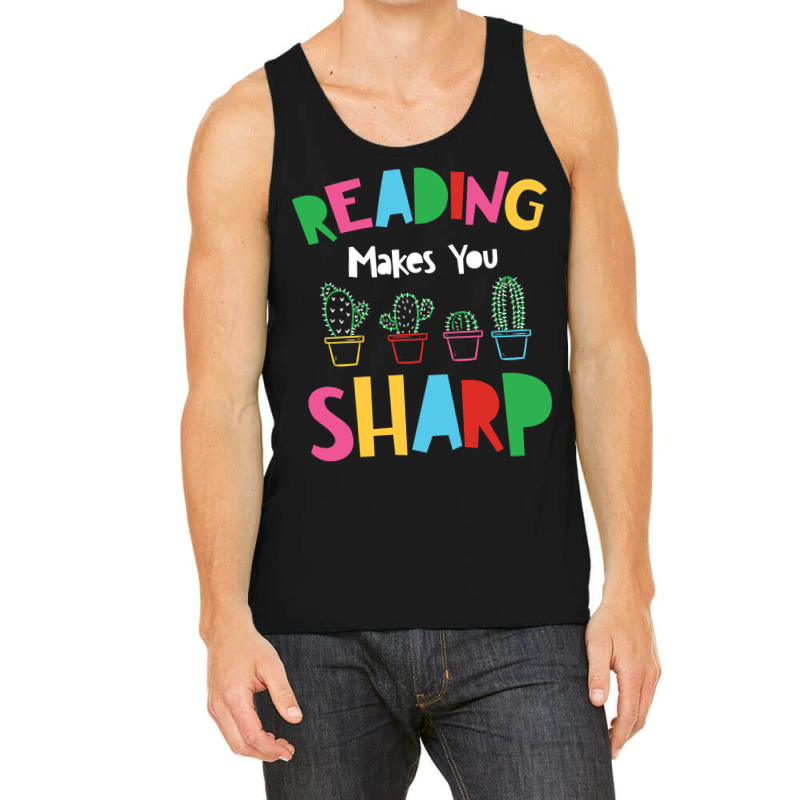 Reading Makes You Sharp Tank Top | Artistshot