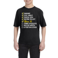 Funny 14th Birthday Gift 14 Years Old Quarantine 2022 Youth Tee | Artistshot