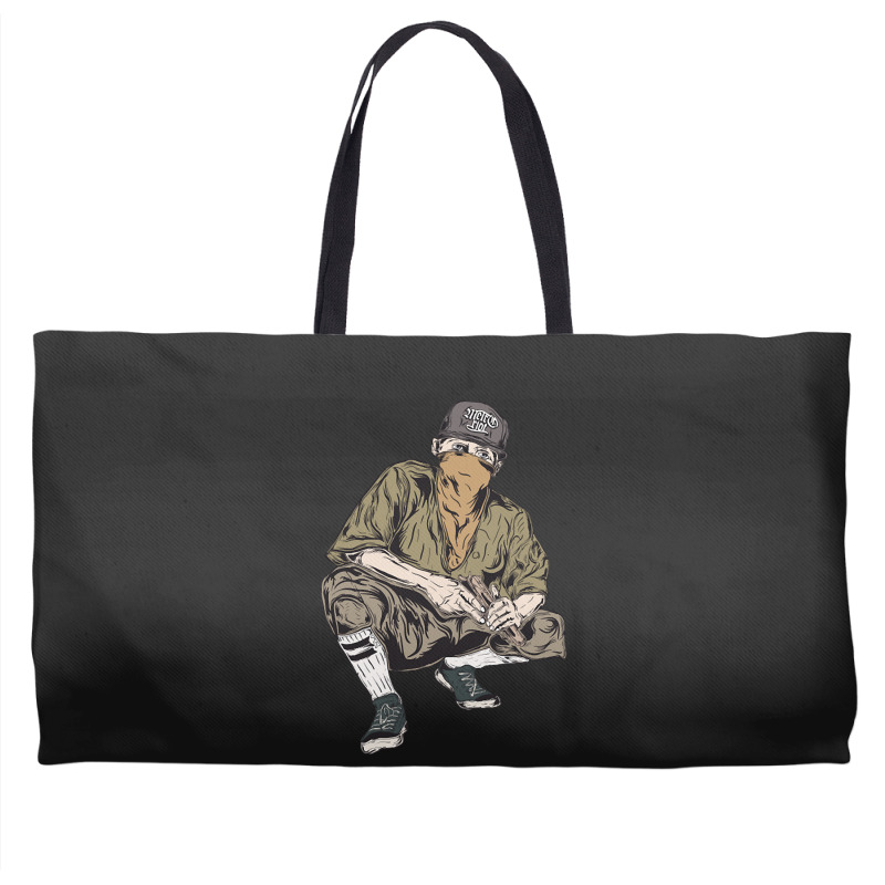 Vintage Gangster Vintage Illustration Weekender Totes | Artistshot