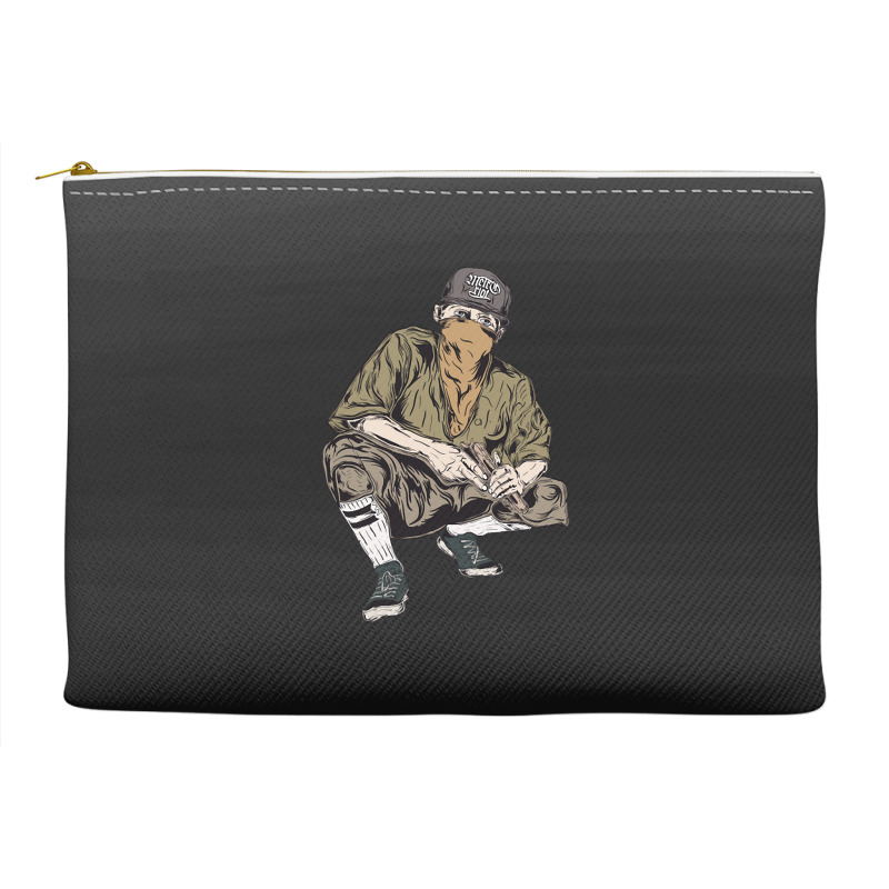 Vintage Gangster Vintage Illustration Accessory Pouches | Artistshot