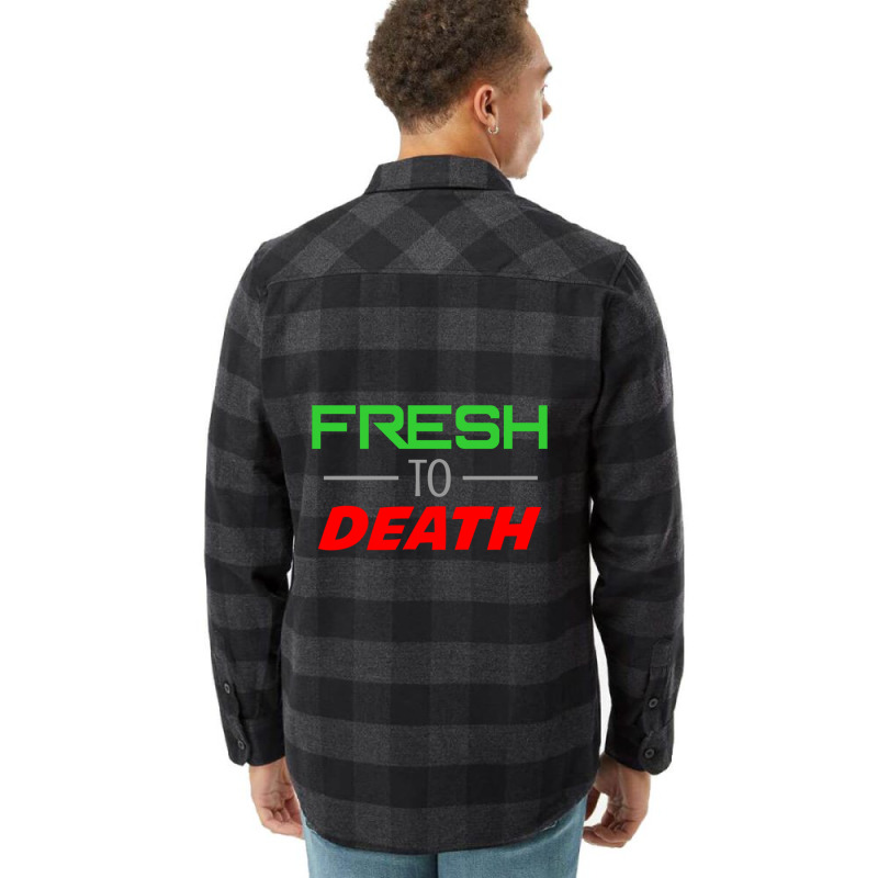 Jersey Shore - Fresh To Death Flannel Shirt | Artistshot