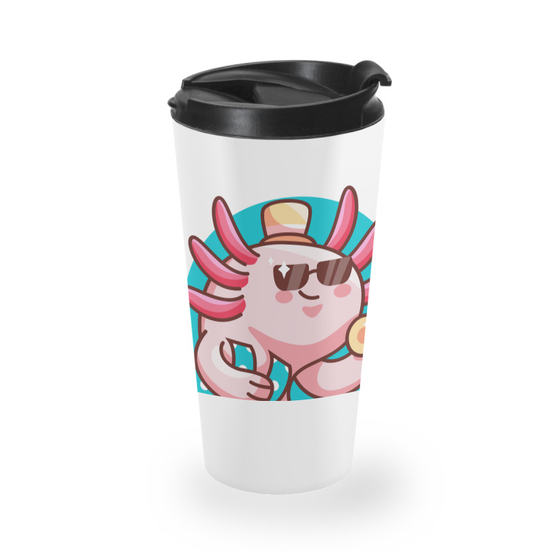 Axolotl Axolotl Fish Axolotl Pun Axolotl Lover Funny Axolotl Cute Axol Travel Mug | Artistshot