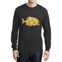 Colourful Piranha Long Sleeve Shirts | Artistshot