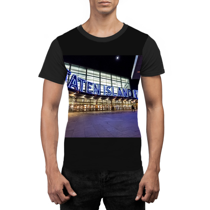 Staten Island Ferry Graphic T-shirt by greggjvandervor | Artistshot