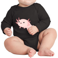 Axolotl Baby Kawaii Long Sleeve Baby Bodysuit | Artistshot