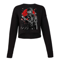 Ghost Of Tsushima Game Samurai Anime Warriors Cropped Sweater | Artistshot