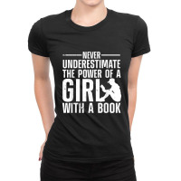 Funny Reading For Women Girls Bookworm Novel Book Lover Ladies Fitted T-shirt | Artistshot