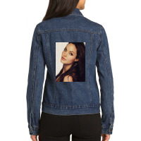 Angelina Jolie - Poster Ladies Denim Jacket | Artistshot