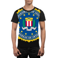 Fbi Seal Seal Of The Federal Bureau Of Investigation Graphic T-shirt | Artistshot