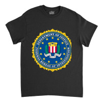 Fbi Seal Seal Of The Federal Bureau Of Investigation Classic T-shirt | Artistshot