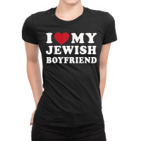 I Love My Latina Boyfriend, I Heart My Latina Boyfriend T Shirt Ladies Fitted T-shirt | Artistshot