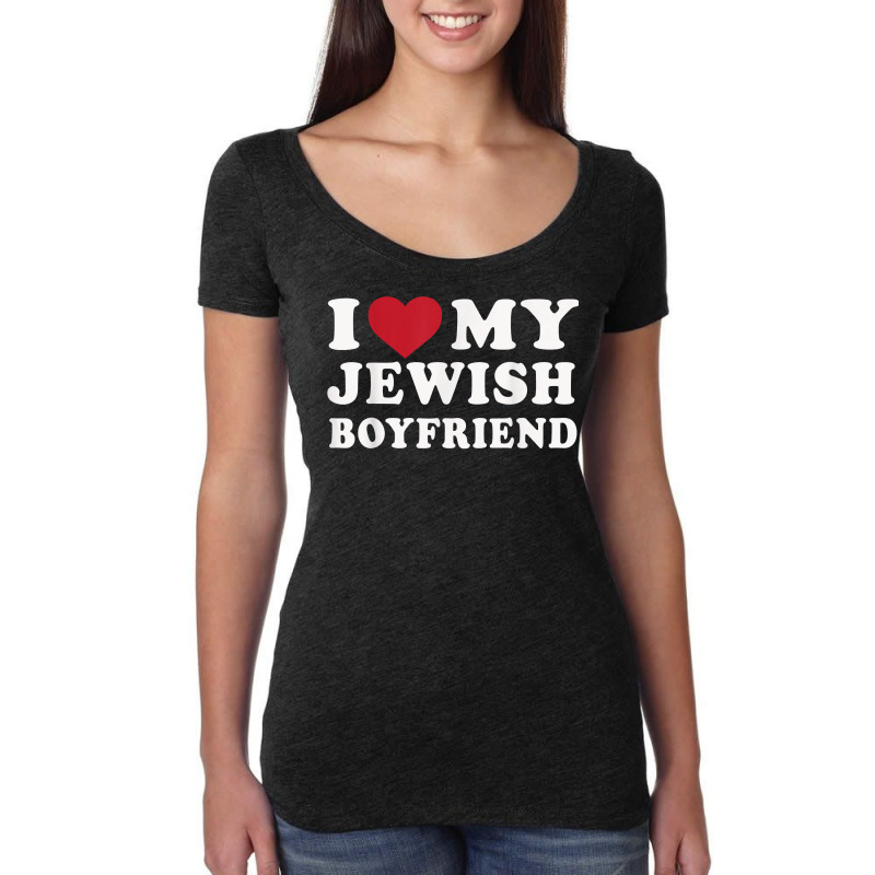 I Love My Latina Boyfriend, I Heart My Latina Boyfriend T Shirt Women's Triblend Scoop T-shirt by lavenakf44f | Artistshot