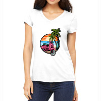 Summer Ride Women's V-neck T-shirt | Artistshot