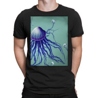 Jellyfish Artwork Digitalart T-shirt | Artistshot