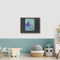 Jellyfish Artwork Digitalart Landscape Canvas Print | Artistshot