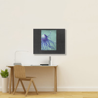 Jellyfish Artwork Digitalart Landscape Canvas Print | Artistshot