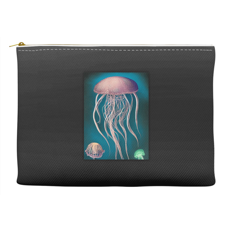 Jellyfish Artwork Beach Accessory Pouches | Artistshot