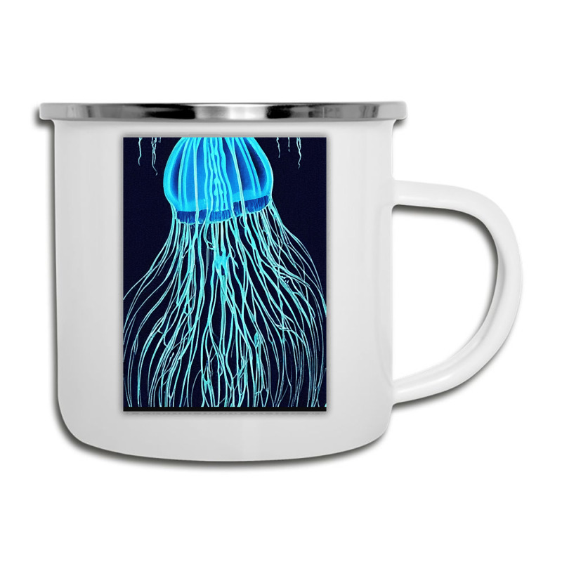 Jellyfish Artwork Sea Camper Cup | Artistshot