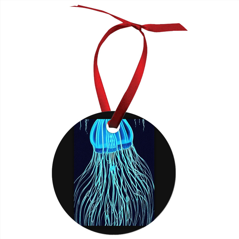 Jellyfish Artwork Sea Ornament | Artistshot