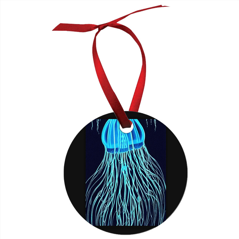 Jellyfish Artwork Sea Ornament | Artistshot