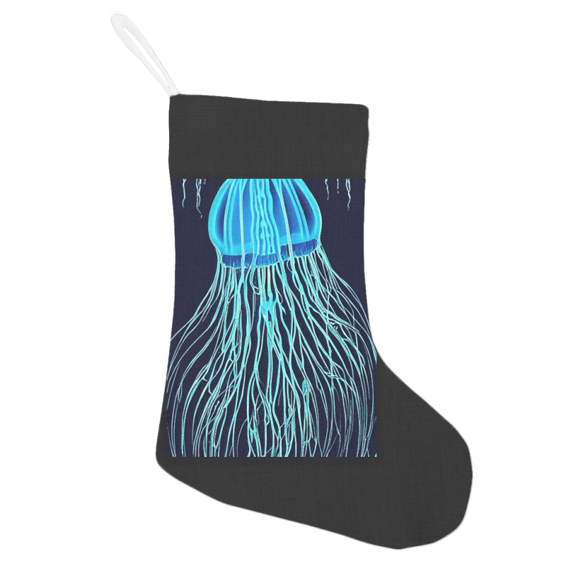 Jellyfish Artwork Sea Holiday Stocking | Artistshot