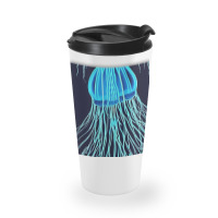 Jellyfish Artwork Sea Travel Mug | Artistshot