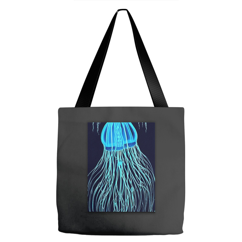 Jellyfish Artwork Sea Tote Bags | Artistshot