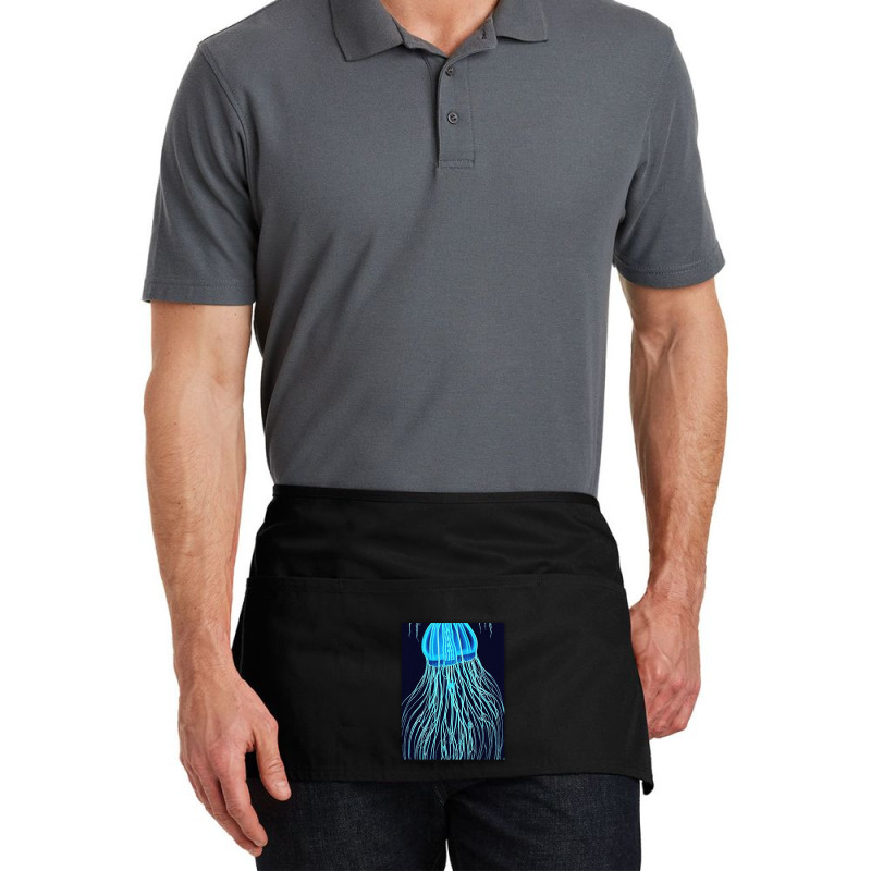 Jellyfish Artwork Sea Waist Apron | Artistshot