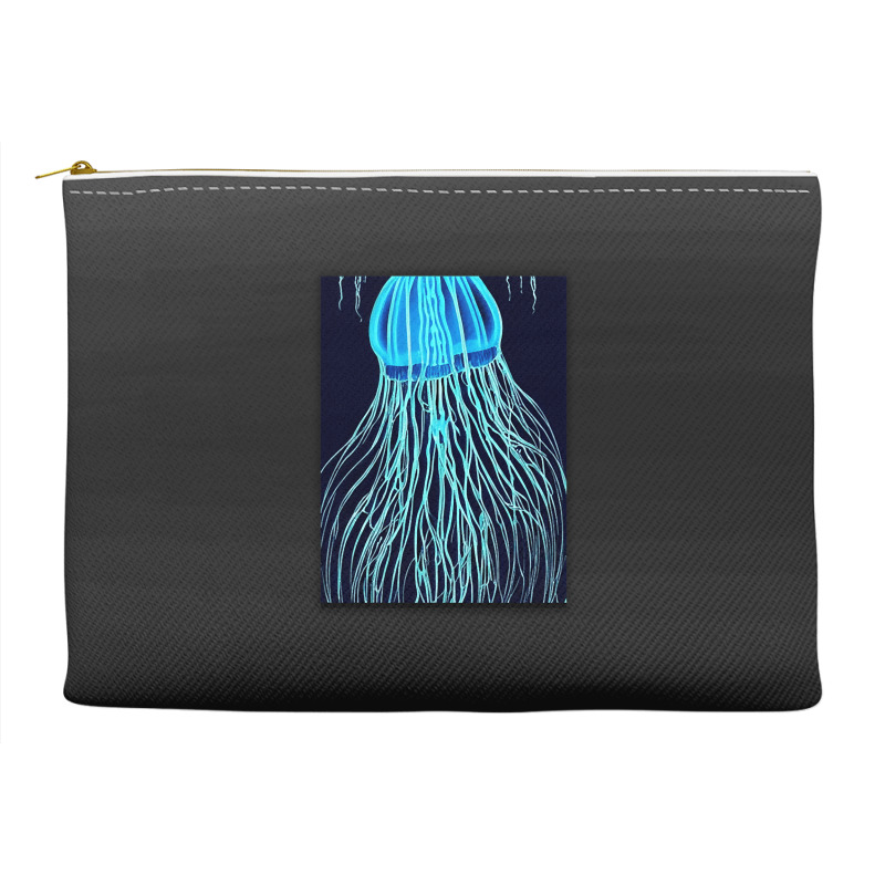 Jellyfish Artwork Sea Accessory Pouches | Artistshot