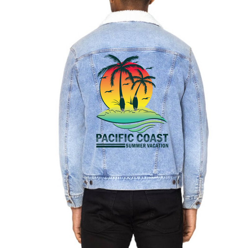 Pacific Coast Unisex Sherpa-lined Denim Jacket | Artistshot