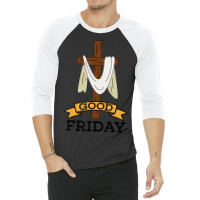 Good Friday Cute Fasting And Penance Gift 3/4 Sleeve Shirt | Artistshot