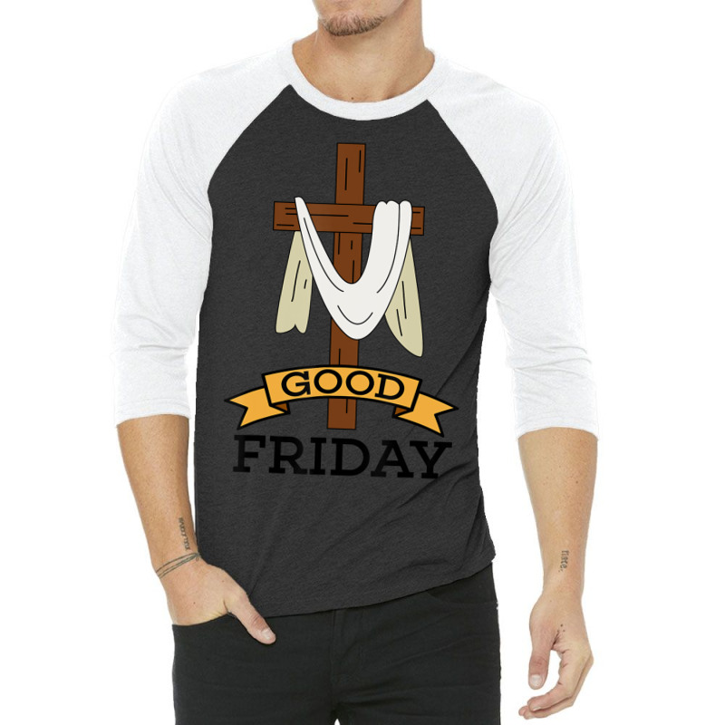 Good Friday Cute Fasting And Penance Gift 3/4 Sleeve Shirt | Artistshot