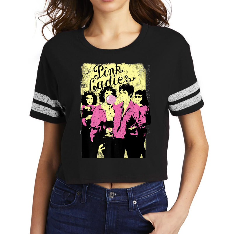 Grease Pink Ladies Scorecard Crop Tee by yumgaugeteuda | Artistshot