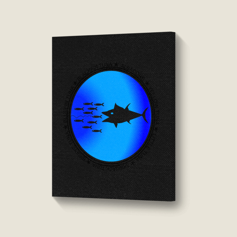 Tuna Species Portrait Canvas Print | Artistshot