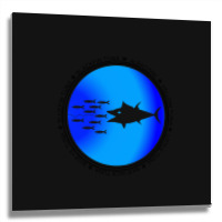 Tuna Species Metal Print Square | Artistshot